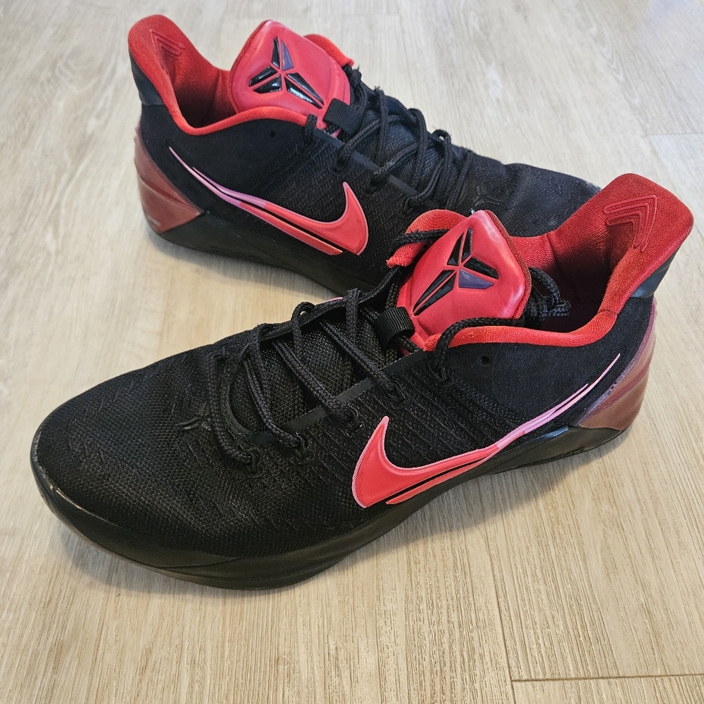 Nike Kobe AD Flip The Switch Black University Red Hyper Violet 852425-004 Sz 12